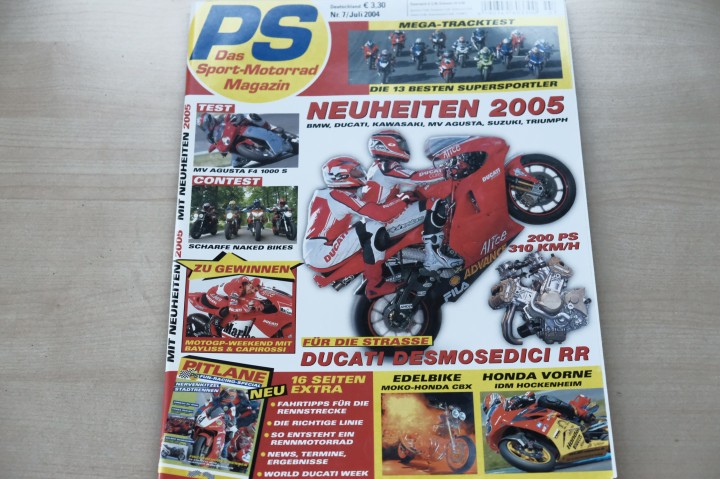 Deckblatt PS Sport Motorrad (07/2004)